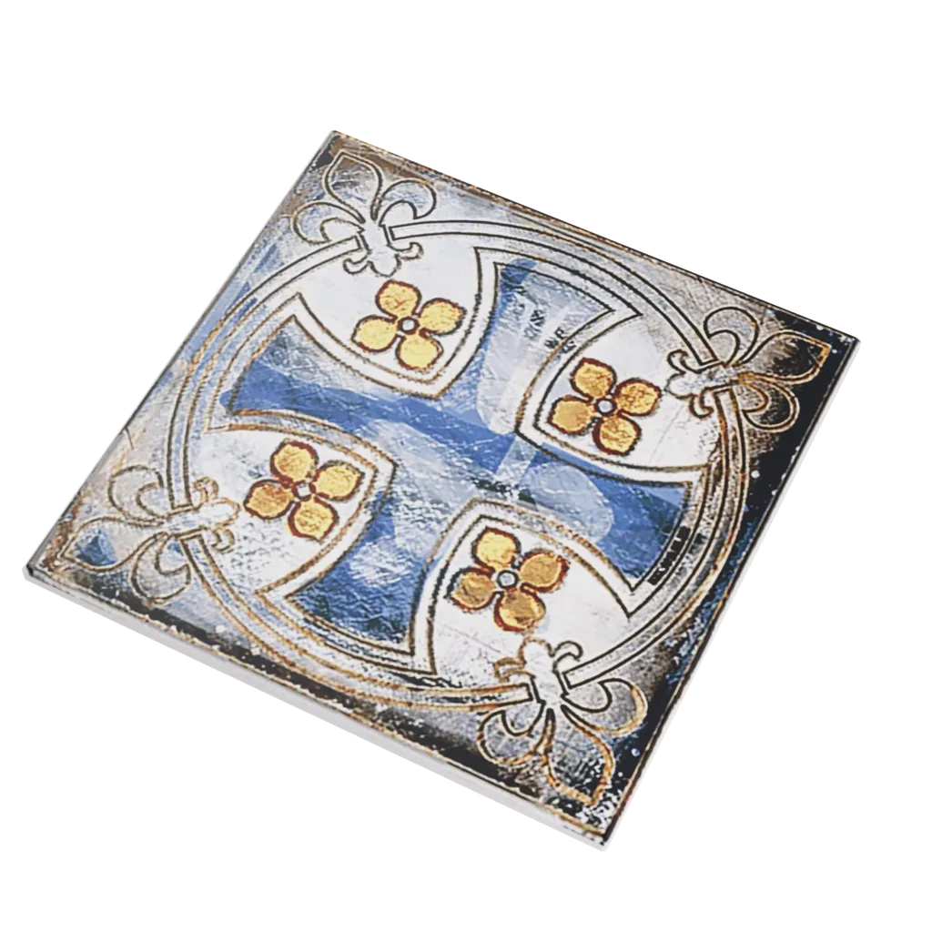 Celta, a Glazed Tile by Ceragni