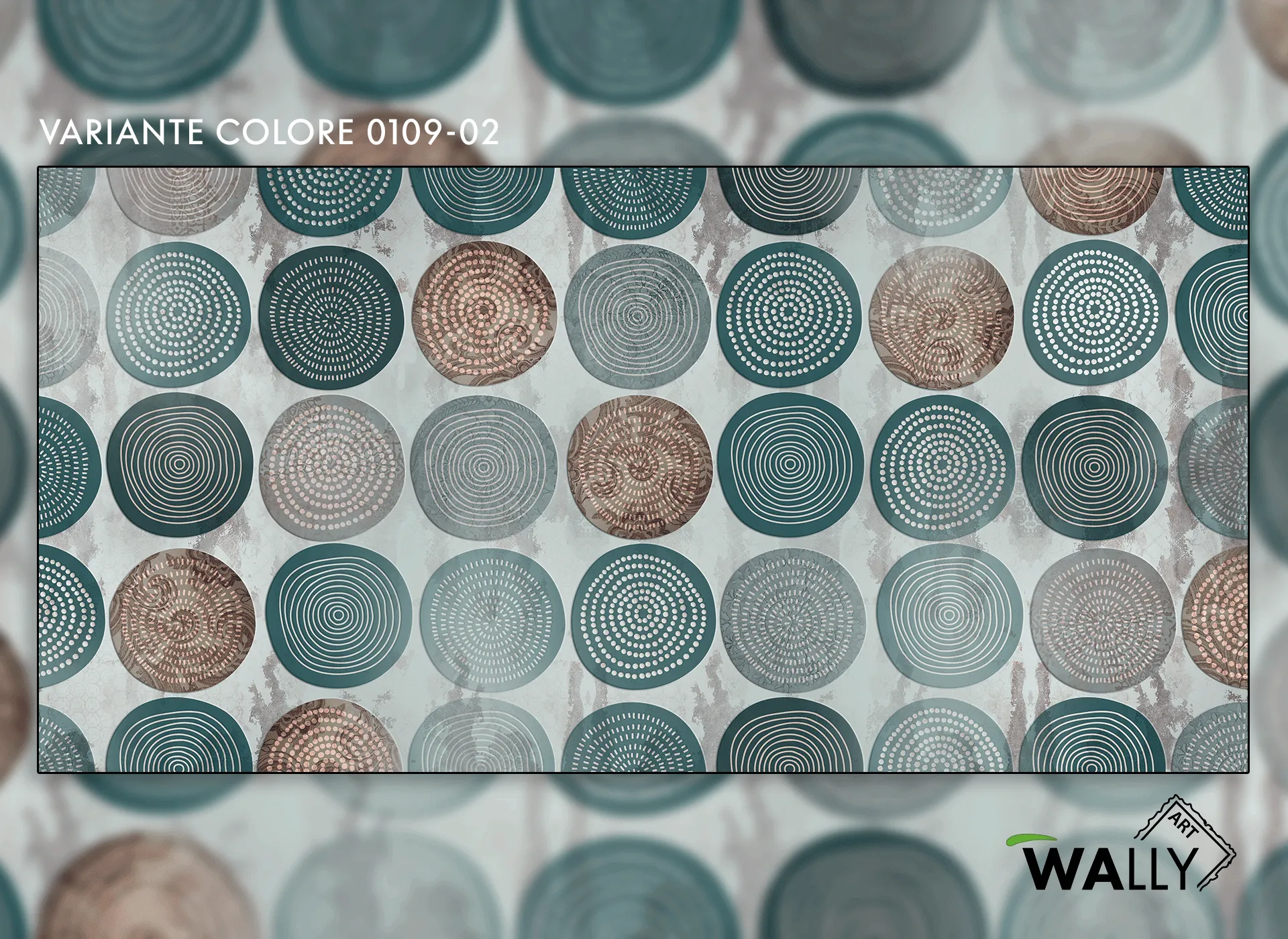 ABACO, a Non-Woven Wallpaper by WallyArt