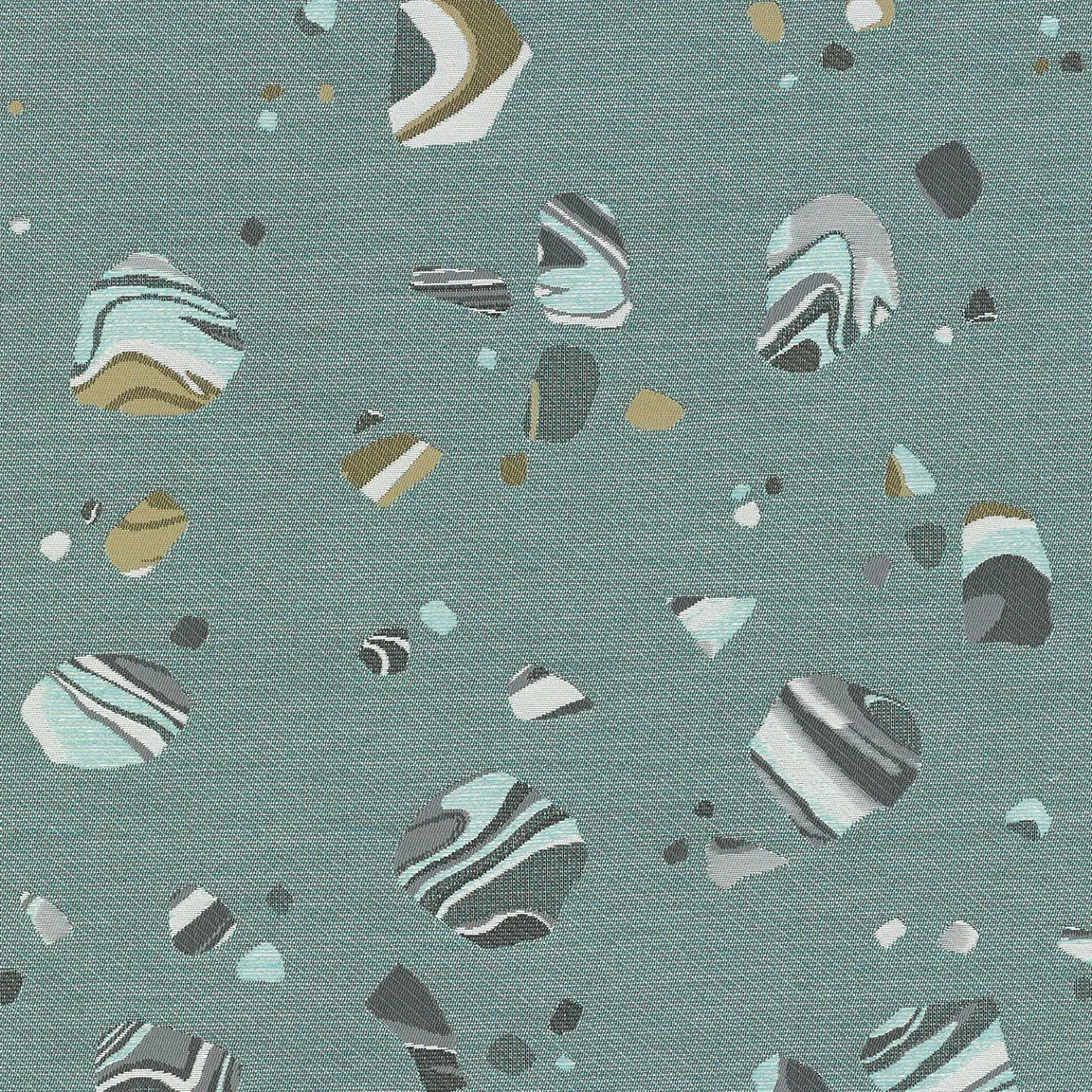 Skipping Stones, a Decorative Textiles by Stinson